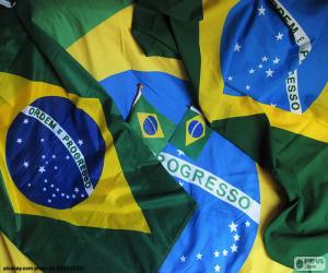 Puzzle Σημαία της Βραζιλίας